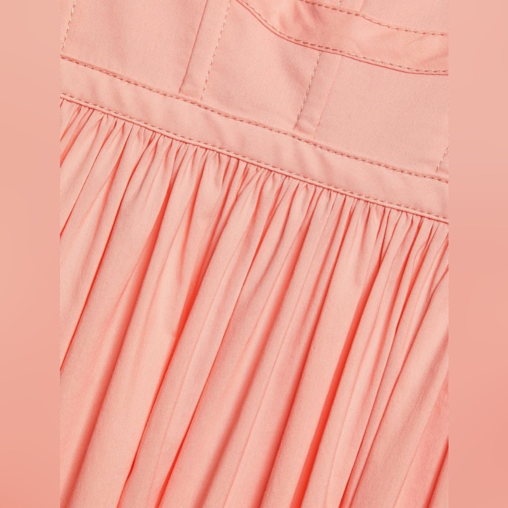 Cinq á Sept Elsie Dress Pale Rose 10 Single-Tiered Midi-Dress 10 - Picture 15 of 15